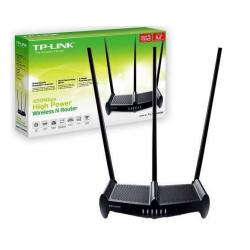 ROUTER INALAMBRICO TL-WR941HP 450 MBPS HIGH POWER WIRELESS PERP, 3 ANTENAS DE 9DBI