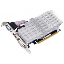 TARJETA DE VIDEO GIGABYTE GV-N730SL-2GB FANLESS, (DDR3), 64 BITS PCI-E
