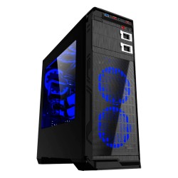 GABINETE EAGLE WARRIOR BLADEMK GAMING FAN AZUL12CM