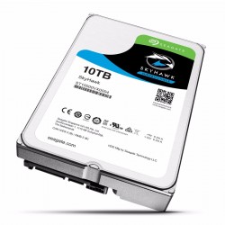 DISCO DURO INTERNO SEAGATE SKYHAWK SURVEILLANCE 10TB 3.5 SATA 6GB/S 7200RPM 256MB 24X7 P/DVR/NVR 49 BAHIAS/1-64 CAM