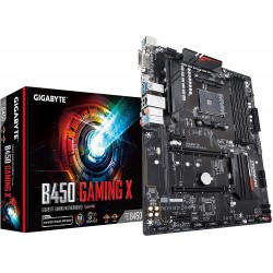 TARJETA MADRE GIGABYTE B450 GAMING X AMD RYZEN DDR4 (B450 GAMING X)