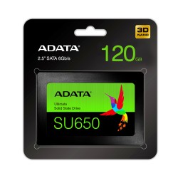 DISCO DE ESTADO SOLIDO SSD ADATA 2.5 120GB ASU650 SATA III (ASU650SS-120GT-R)