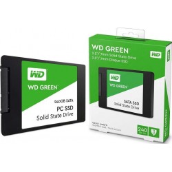 DISCO DE ESTADO SOLIDO SSD WESTERN DIGITAL 240GB 2.5 GREEN SATA III (WDS240G2G0A)