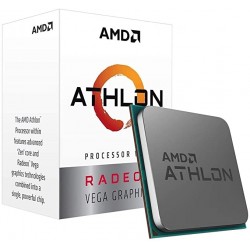 PROCESADOR AMD ATHLON 3000G W GRAPHICS VEGA3 4CORE 3.5 GHZ 35W SOCKET AM4 (YD3000C6FBBOX)