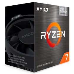 PROCESADOR AMD RYZEN 7 5700G AM4 GRAFICAS RADEON 8 8CORE 16THREADS 3.8GHZ 65W 7NM SOCKET (100-100000263BOX)EN