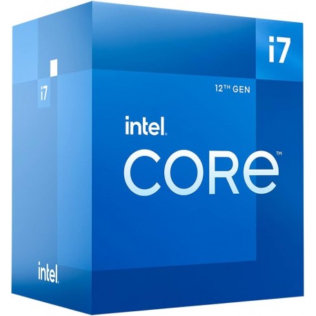 PROCESADOR INTEL CORE I7 12700 LGA 1700 12VA GENERACION 12 CORES 25MB CACHE (BX8071512700)