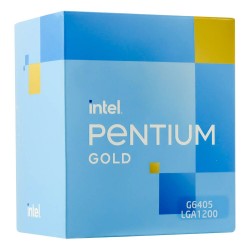 PROCESADOR INTEL PENTIUM GOLD G6405 DUAL CORE 4.10GHZ. SOCKET 58W 1200 (BX80701G6405)