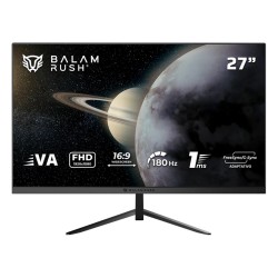 MONITOR GAMER BALAM RUSH MTG27Y LED 27 PULGADAS1920X1080 FULL HD G-SYNC/FREESYNC 180HZ HDMI/DISPLAYPORT NEGRO (BR-943000)
