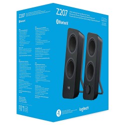 BOCINAS LOGITECH Z207 - BLUETOOTH/3.5 MM (980-001294)