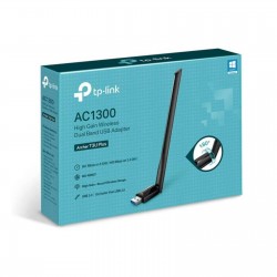 ADAPTADOR DE RED TP-LINK ARCHER T3U PLUS INALAMBRICO WLAN 879MBIT/S 1 ANTENA USB (ARCHER T3U PLUS )