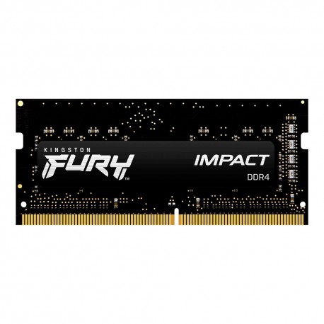 MEMORIA RAM SODIMM DDR4 KINGSTON 8GB FURY IMPACT 3200MHZ (KF432S20IB/8)